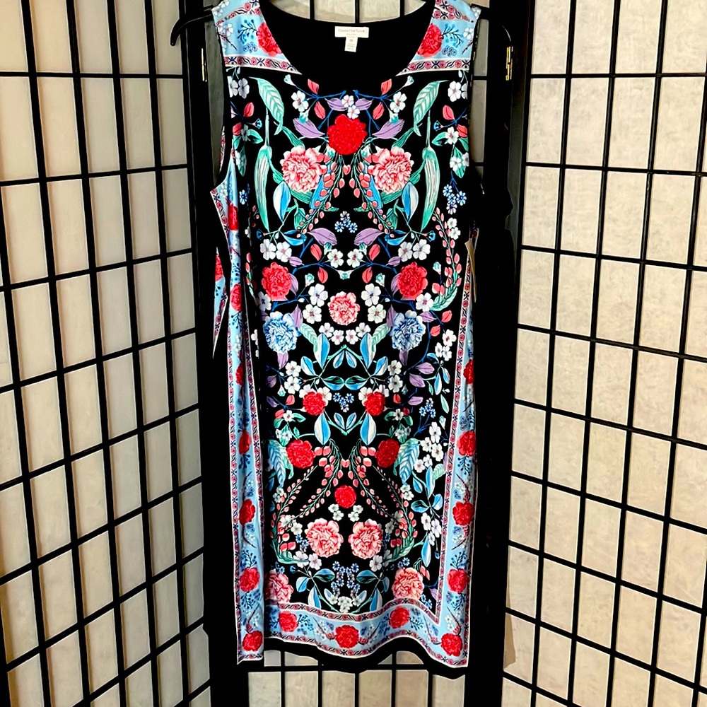 Charter Club multi color fun spring/summer dress!